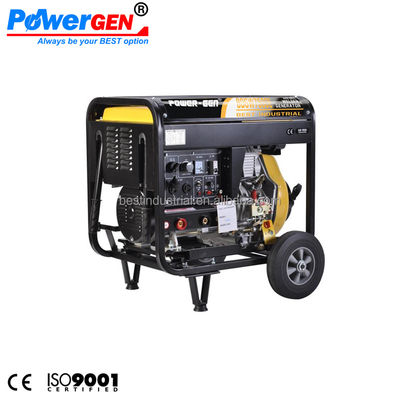 qualidade  With 2 operating modes! ! ! 180A Max Diesel Engine 10HP Diesel Generator 5KW Portable Welding Welding Machine BDGW7500E fábrica